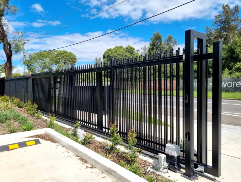 Gates 1 security fence Gate