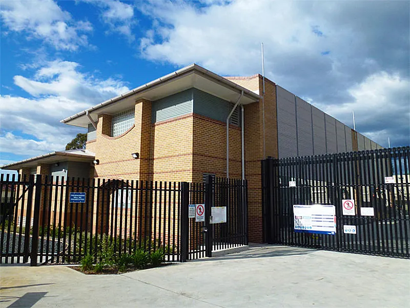 Home 19 Secure facility entrance