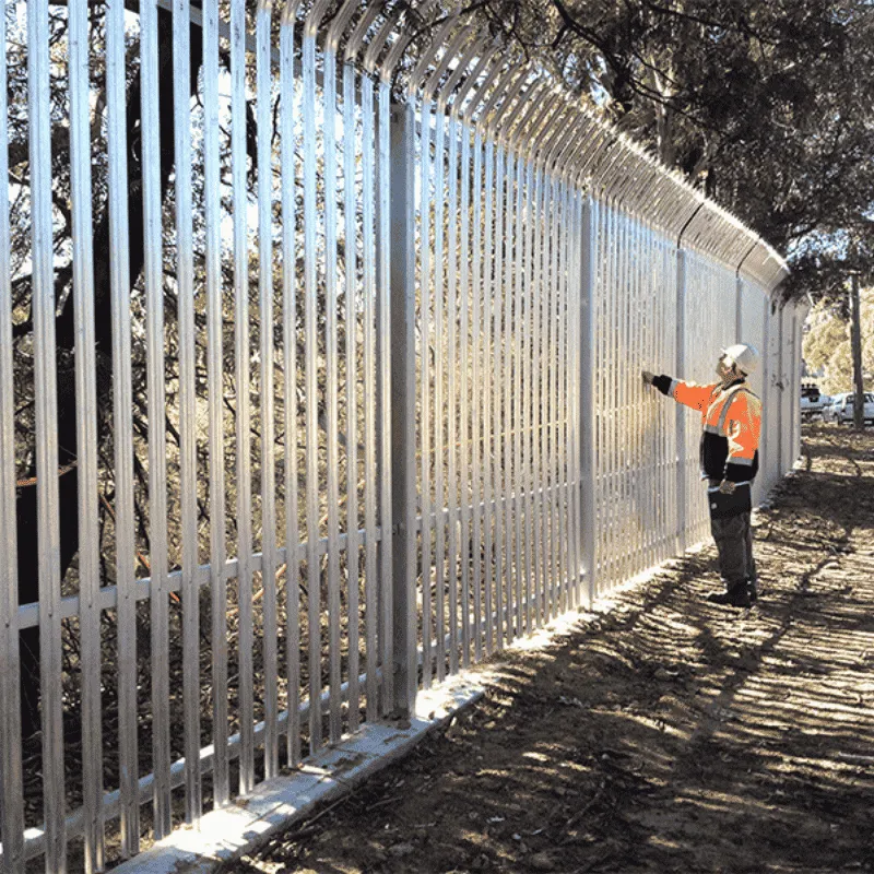 Home 16 Palisade security fence 1