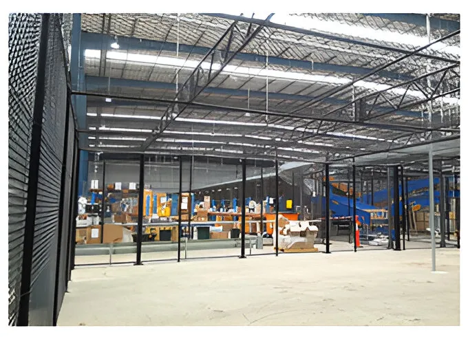 Internal Partitions 4 internal partition at a warehouse 1