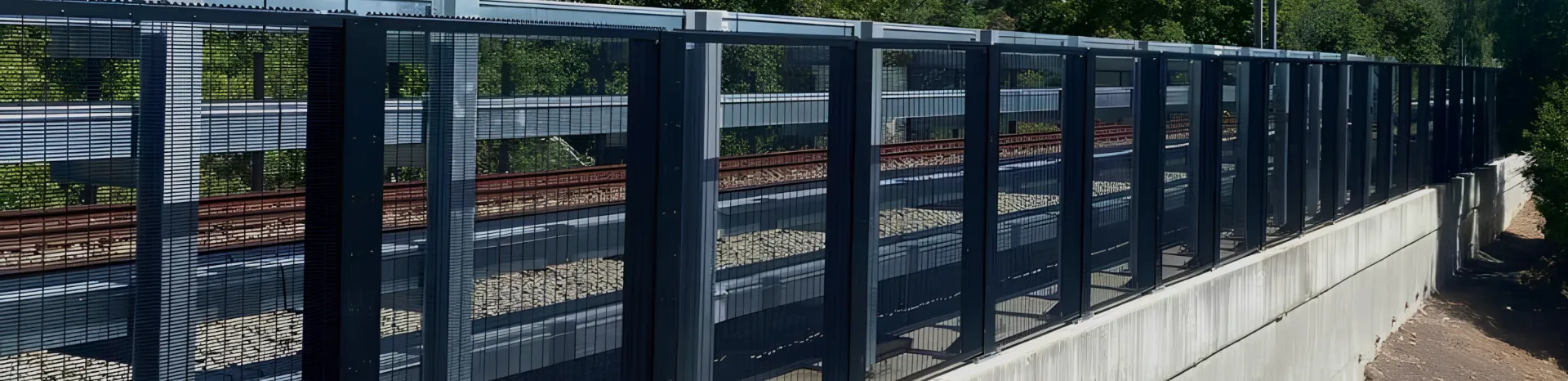 358 anti-climb mesh fencing