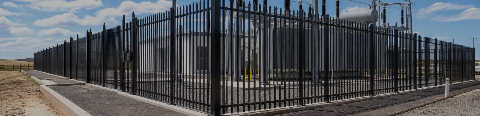 Substation fencing